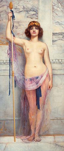 A Priestess, John William Godward